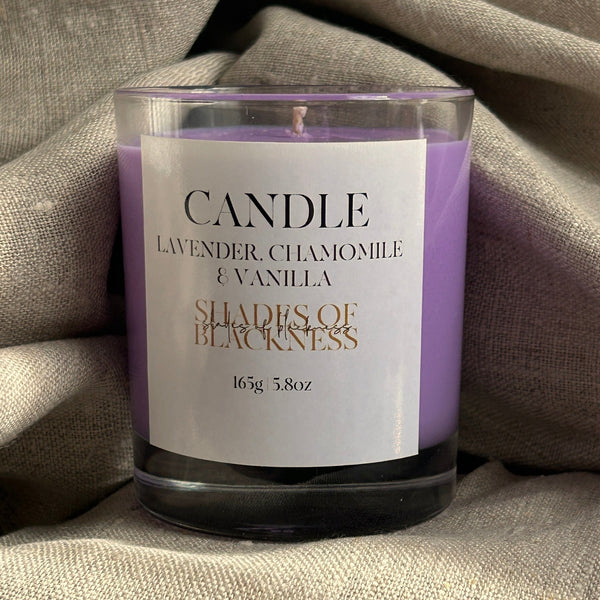 Lavender, Chamomile & Vanilla Scented Candle