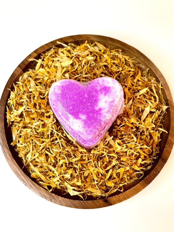 Pear & Freesia Heart Bath Bomb