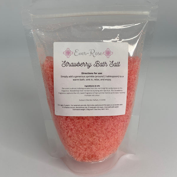 Strawberry Bath Salts (Small)