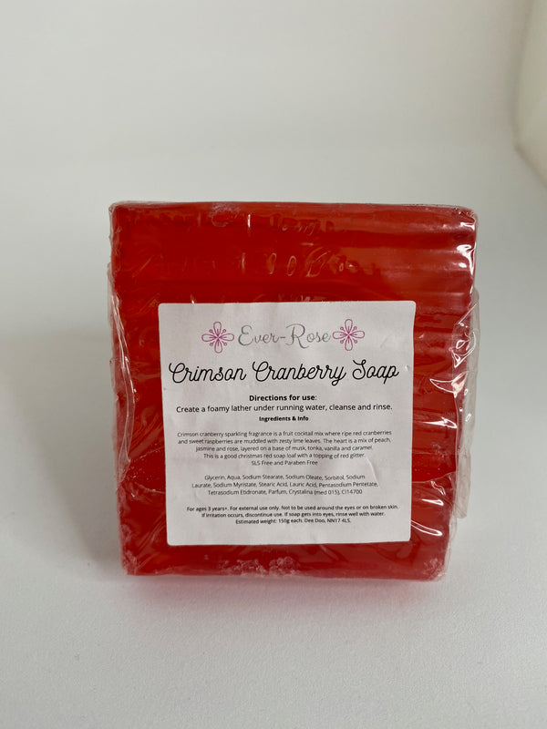 Crimson Cranberry Soap