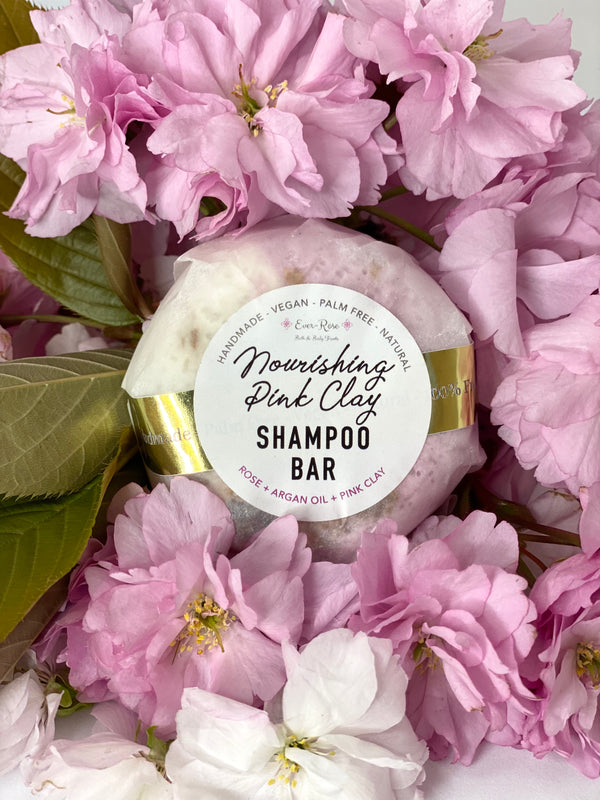 Pink Clay Shampoo Bar