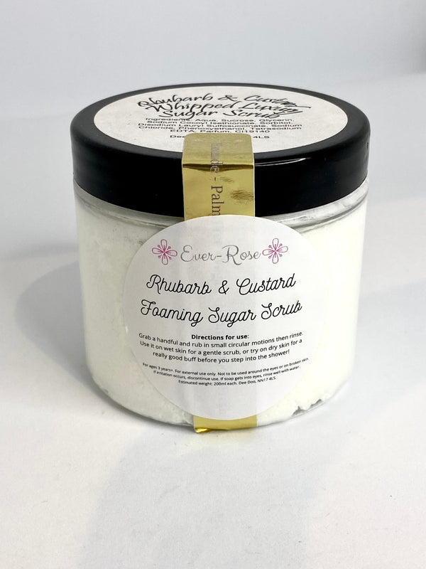 Rhubarb & Custard Foaming Sugar Scrub