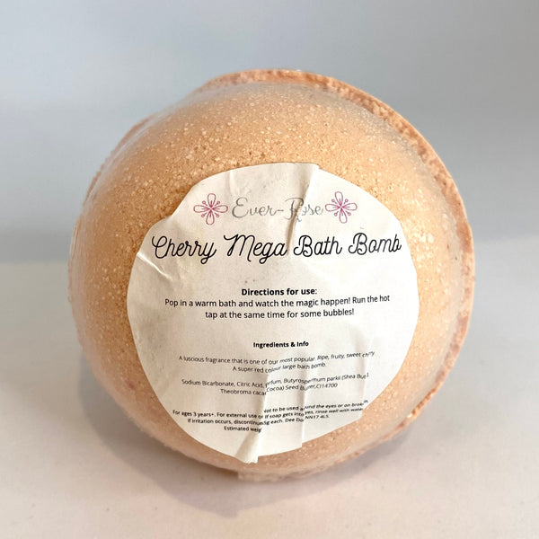 Cherry Bath Bomb (Mega)