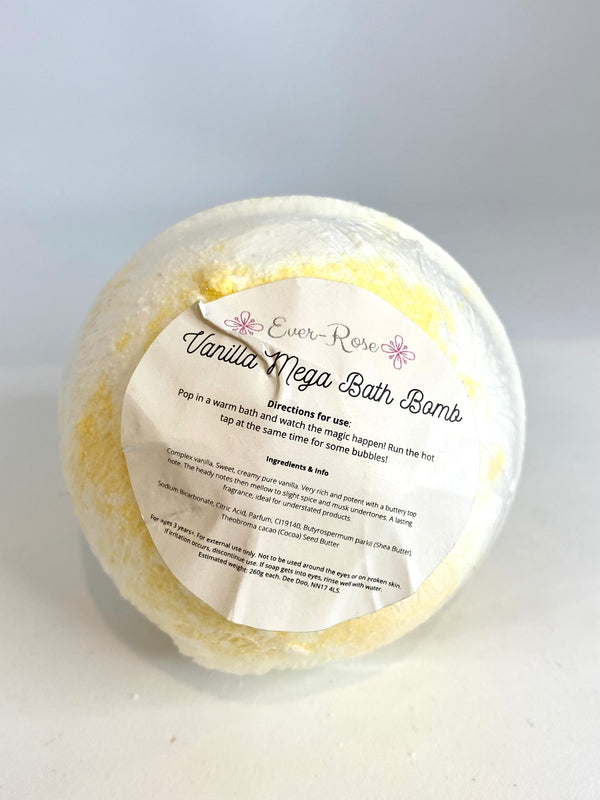 Vanilla Bath Bomb (Mega)