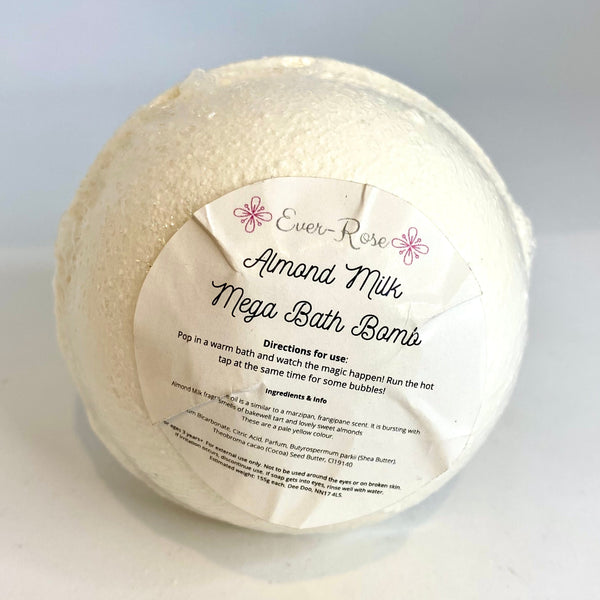 Almond Milk Bath Bomb (Mega)