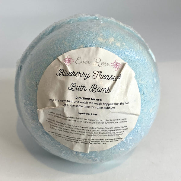 Blueberry Bath Bomb (Treasure)