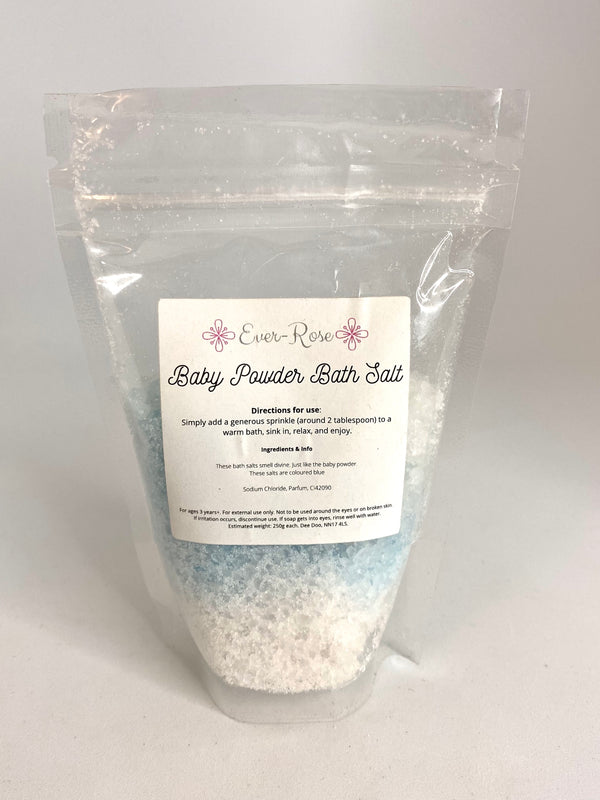 Baby Powder Bath Salts (Small)