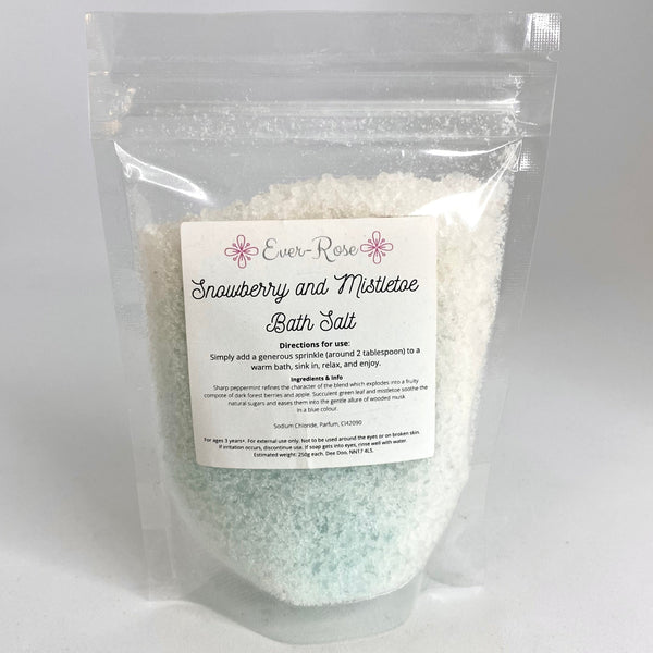 Snowberry & Mistletoe Bath Salts (Small)